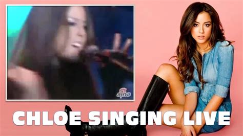 chloe bennet china singing